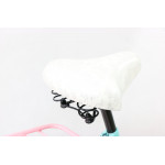 Dámsky retro bicykel 28" Lavida 1-prevodový Modrý, ružové kolesá